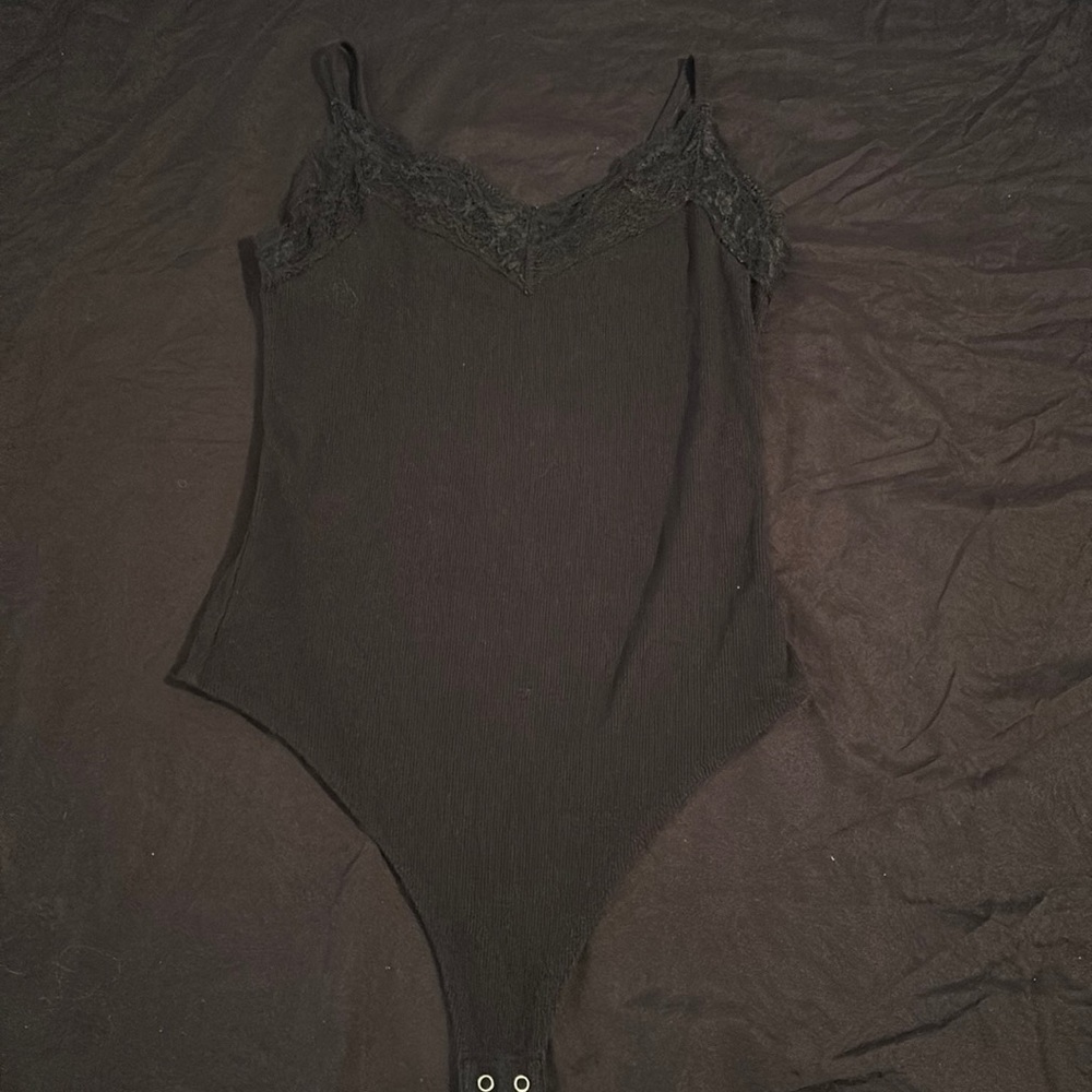 Cute black body suit